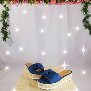 Denim Sandal